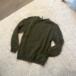 Olive Green Crewneck